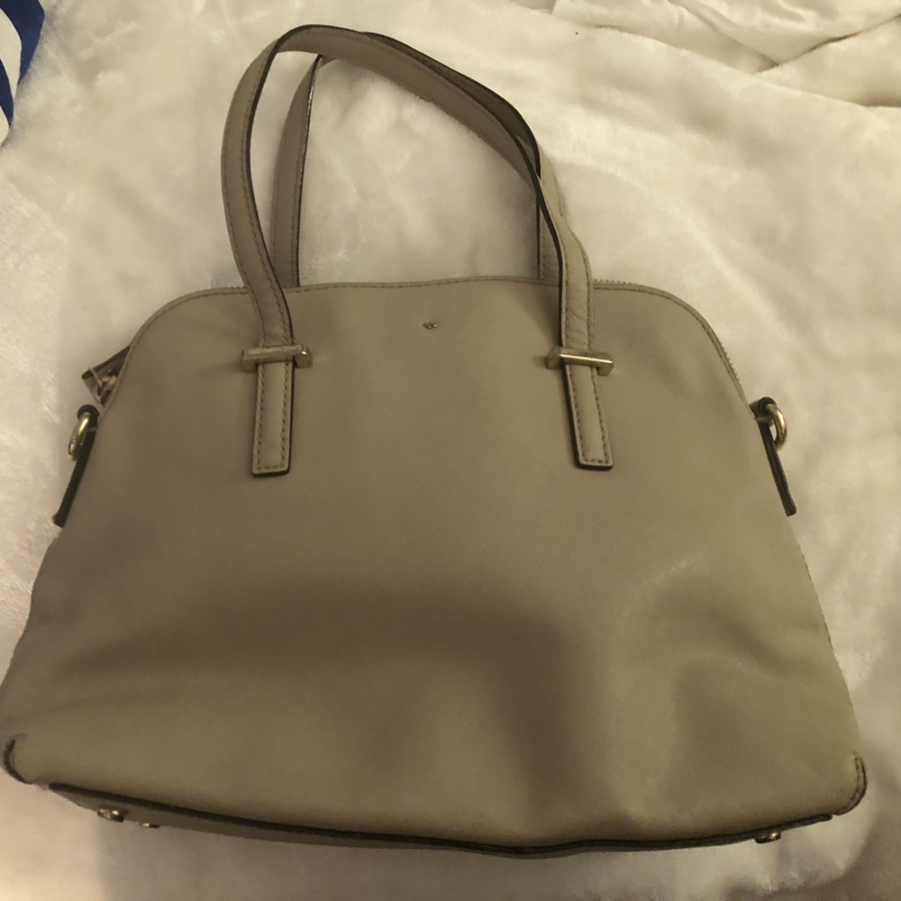 Kate Spade Classic Beige Tote Bag - Neutral Everyday Carry